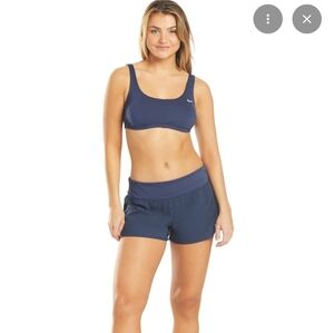 Women's Nike Navy Blue Athletic Shorts Large